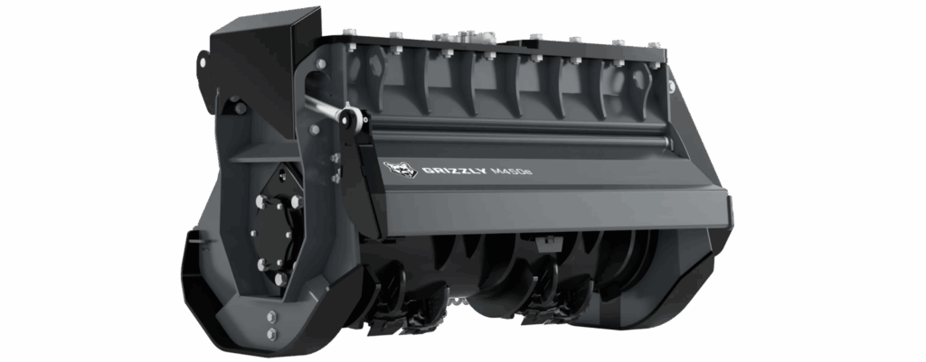 グリズリーM450e-900 6〜12トンまでの油圧ショベル用林業マルチャー