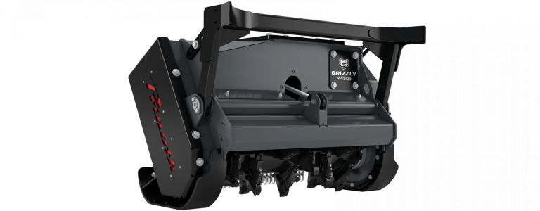 グリズリーM450e-1100 15〜21トンまでの油圧ショベル用林業マルチャー